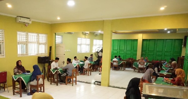 PTM Awal, MTs Salafiyah Kajen Laksanakan Ujian Beasiswa Tahfidz