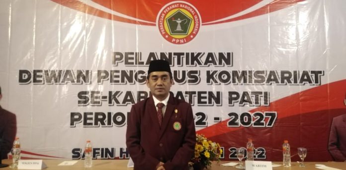 Lantik Pengurus Komisariat Ppni Pati Singgung Tak Punya Gedung Lensapati