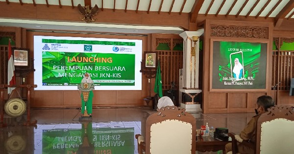 Fatayat NU Pati Advokasi JKN-KIS dan Launching Program Perempuan Bersuara