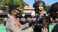 Komitmen Ciptakan Wilayah Bebas dari Korupsi, Kapolres Pati Sematkan Pin Zona Integritas