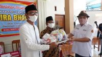 Lantik Pengurus Karang Taruna Desa Pesagen, Wabup: Kompak dan Bersatu Kunci Memajukan Desa