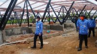 Progress Pembangunan Stadion Joyokusumo dan Alun-Alun Timur Pati Capai 70%