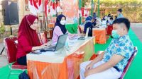 SMP N 1 Wedarijaksa Adakan Vaksinasi Siswa