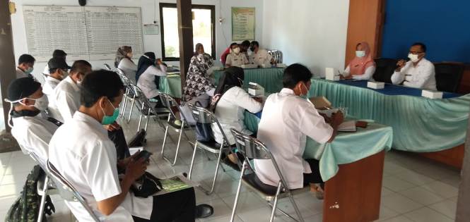 Sekdes se Kecamatan Tlogowungu Ikuti Rakor