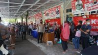 Antusiasme Vaksinasi Tinggi, Kapolres Pati Imbau Warga Tetap Patuhi ProkesAntusiasme Vaksinasi Tinggi, Kapolres Pati Imbau Warga Tetap Patuhi Prokes