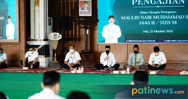 Bupati Pati Sebut Maulid Nabi Jadi Momentum Meneladani, Tak Hanya Seremoni