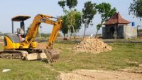 Kades Sugihrejo Gabus Sediakan Tempat Untuk Pembangunan Lapangan Voli Pasir