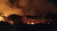 Kandang Ayam di Gabus Terbakar, 62.000 Ekor Ayam Mati dan Kerugian Capai 2,5 Milyar