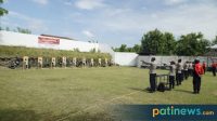 Kapolres Pati Pimpin Latihan Menembak