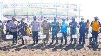 Mageri Segoro, Polres Pati Tanam 5000 Mangrove di Pesisir Margoyoso