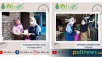 Mahasiswa KKN UIN Walisongo Bagikan Masker Gratis Kepada Warga Desa Asempapan dan Pasar