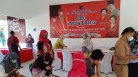 PAC PDI Perjuangan Margorejo Adakan Vaksinasi, Ratusan Warga Mengikuti