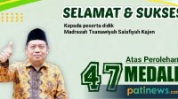 Awal November, MTs Salafiyah Kajen memperoleh Prestasi 47 Medali dalam Sehari