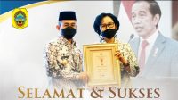 Majukan Pendidikan di Pati, Bupati Terima Penghargaan PGRI