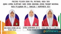 Pelajar MTs Miftahul Huda Tayu Sabet 3 Medali Emas Olimpiade Nasional