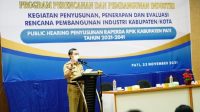 Public Hearing RPIK, Diharapkan Akomodir Aspirasi Pelaku Usaha di Pati