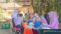 SMPN 1 Wedarijaksa Gelar Vaksinasi
