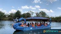 Susuri Sungai Silugonggo dengan Perahu Naga, Destinasi Wisata Baru di Juwana