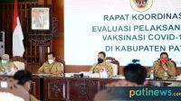 Turunkan Level PPKM, Pemkab Pati Upayakan Vaksinasi Lansia Capai 40%