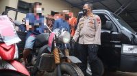 Gasak Peralatan Konstruksi, Empat Maling Spesialis Gudang Dibekuk Polres Pati