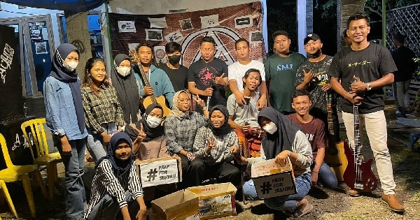 Peduli Semeru, TBM Rumah Baca Kreatif Langgenharjo Adakan Penggalangan Dana