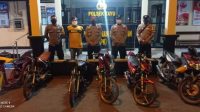 Aksi Balap Liar di Tayu, Polsek Amankan Enam Sepeda Motor