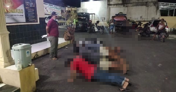 Sejumlah Remaja Tengah Pesta Miras Oplosan, Diciduk Polsek Sukolilo
