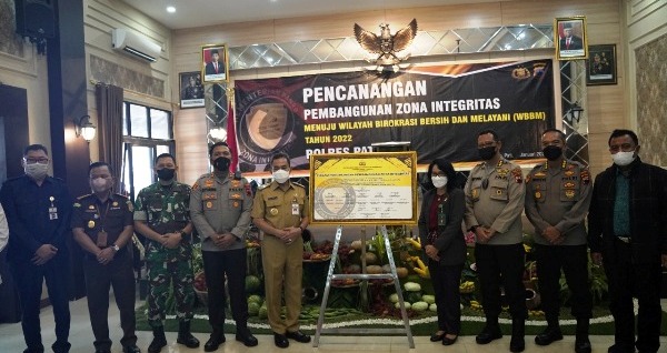 Polres Pati Raih Predikat WBK