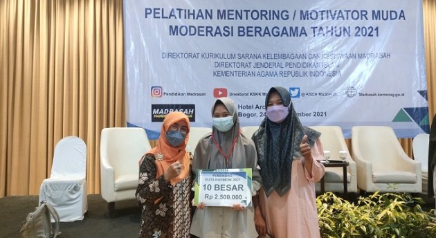 Refani Febriosa, Siswi MAN 1 Pati Raih 10 Besar Duta Moderasi Beragama Tingkat Nasional