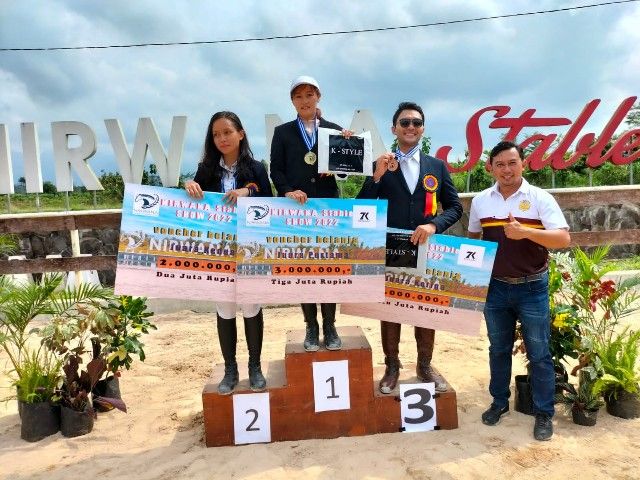 Agnes Christiani, Atlit Berkuda Asal Pati Raih Juara 1 Nirwana Cup 2022
