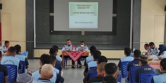 Penuhi Hak WBP, Lapas Pati Adakan Sidang TPP