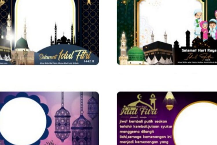 LINK Unduh Twibbon Selamat Hari Raya Idul Fitri 1443 H, Status Media Sosial Foto Sekelurga Jadi Makin Menarik