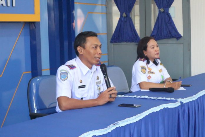 Kepala Dinas Perhubungan (Dishub) Kabupaten Pati, Teguh Widyatmoko (kiri) Kepala Dinas Perhubungan (Dishub) Kabupaten Pati, Teguh Widyatmoko (kiri)
