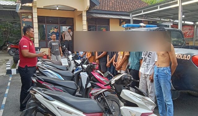 Gagalkan Aksi Tawuran, 13 Pelajar Digelandang ke Kantor Polsek Sukolilo